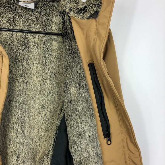 Columbia Titanium brown spring jacket Sz M - Picture 7 of 8